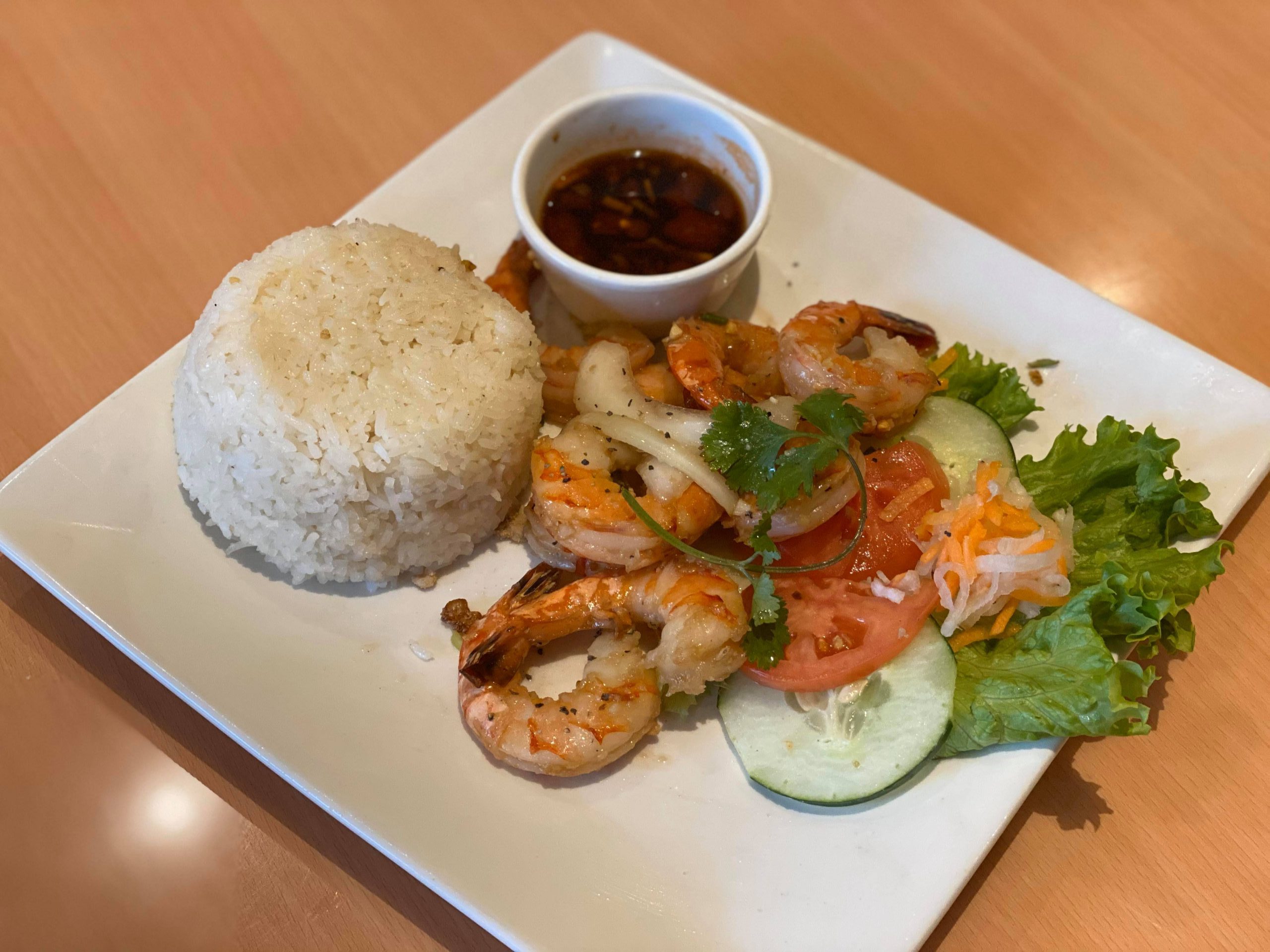 30. Rice with Sautéed Shrimp