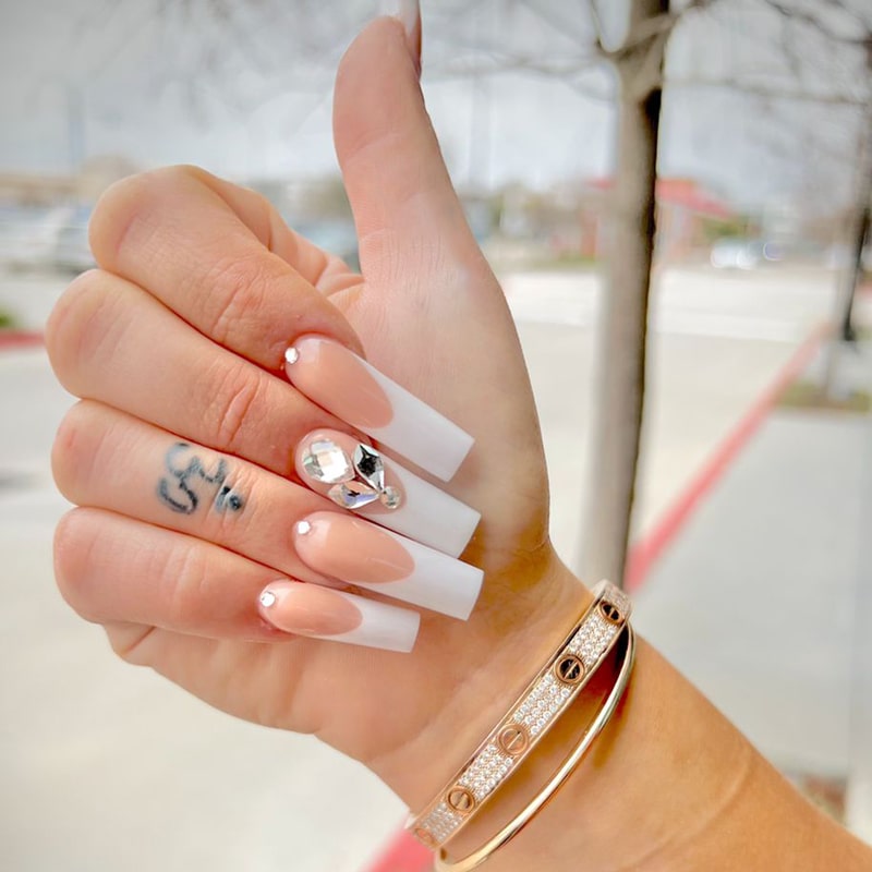 White Tip Full Set